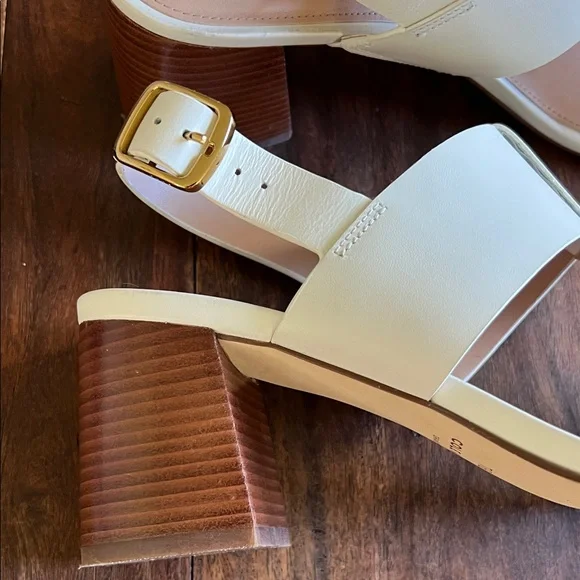 Cole Haan Women's Josie T-Strap Block Heel Sandals Size 7 1/2 - Picture 7 of 10